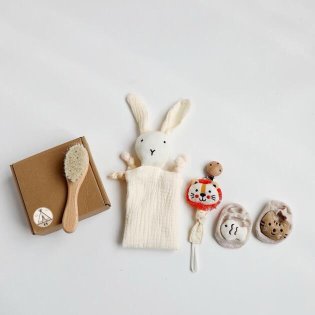 Gift Box Mini - Cream Bunny Classic