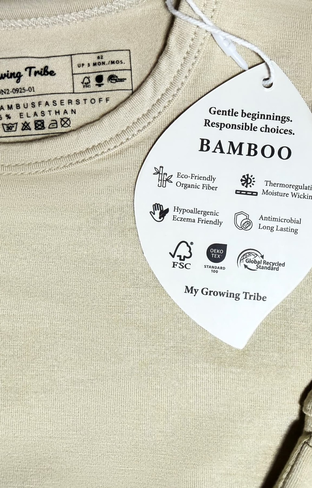 Open-Back Bamboo Romper - Image 3