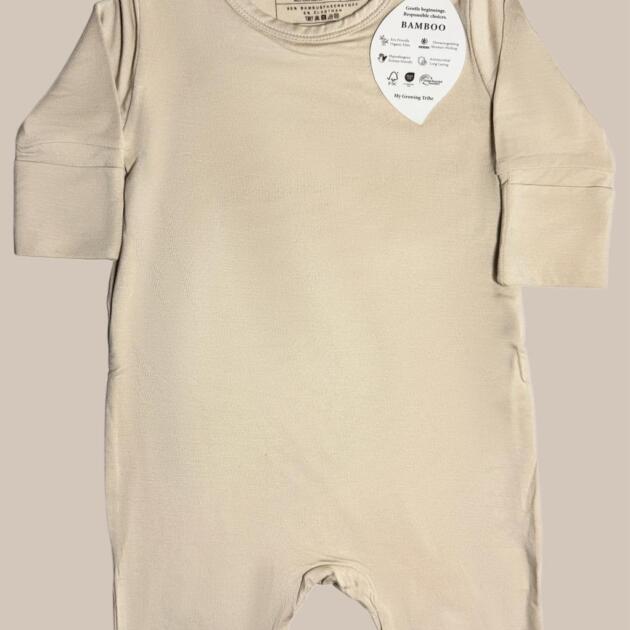 Open-Back Bamboo Romper